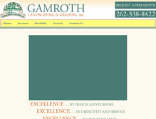 Tablet Screenshot of gamroth.com